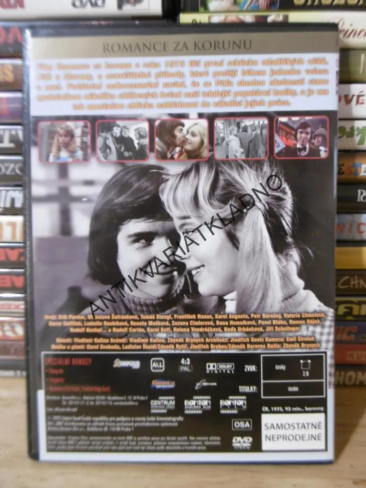 ROMANCE ZA KORUNU, DVD FILM 
