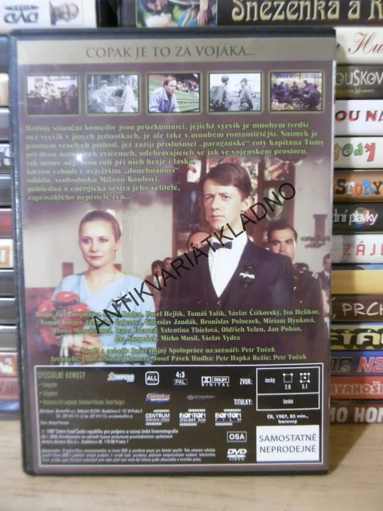 COPAK JE TO ZA VOJÁKA, DVD FILM 