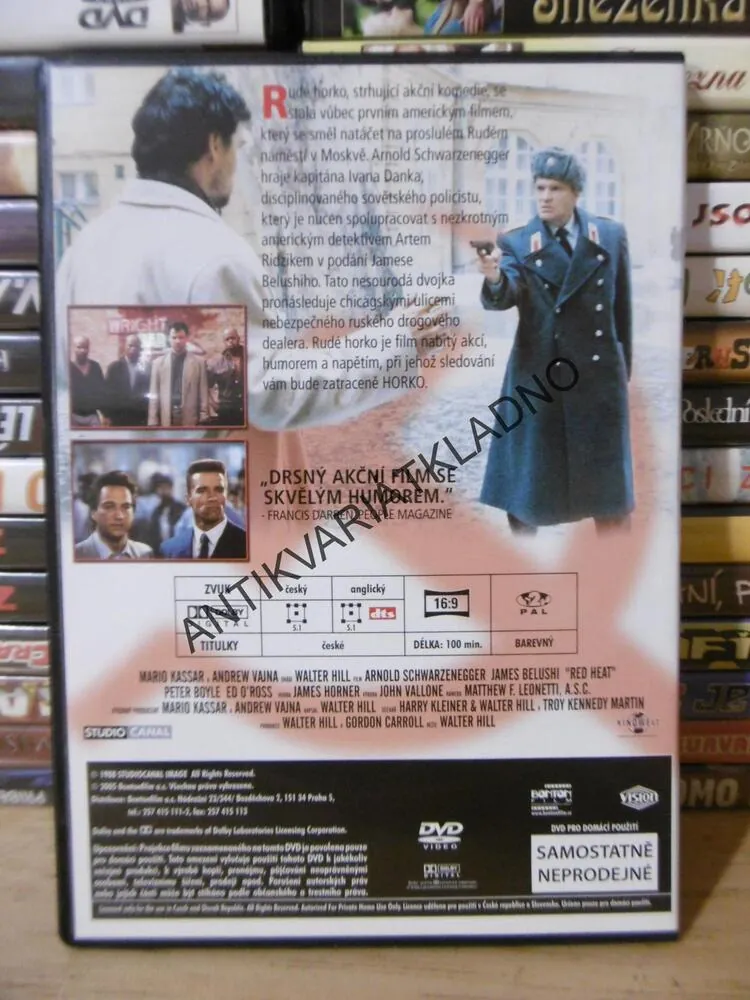 RUDÉ HORKO, DVD FILM 