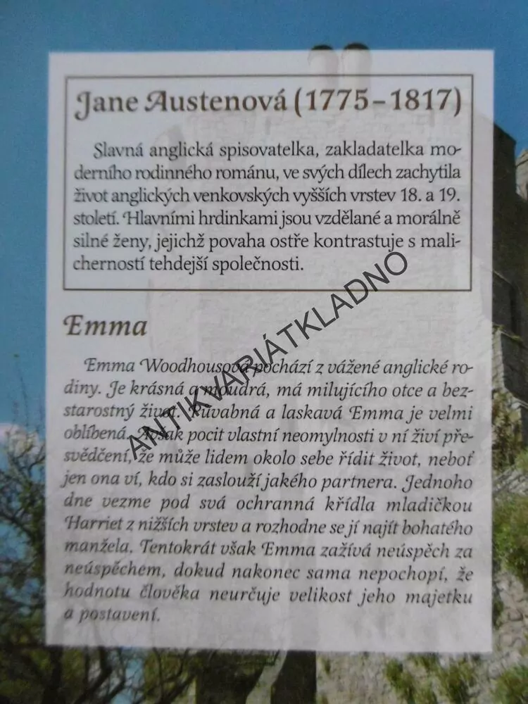 EMMA, JANE AUSTENOVÁ, **an