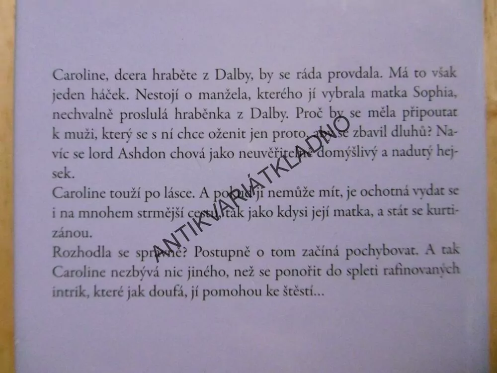 DCERA KURTIZÁNY, CLAUDIA DAIN, **an