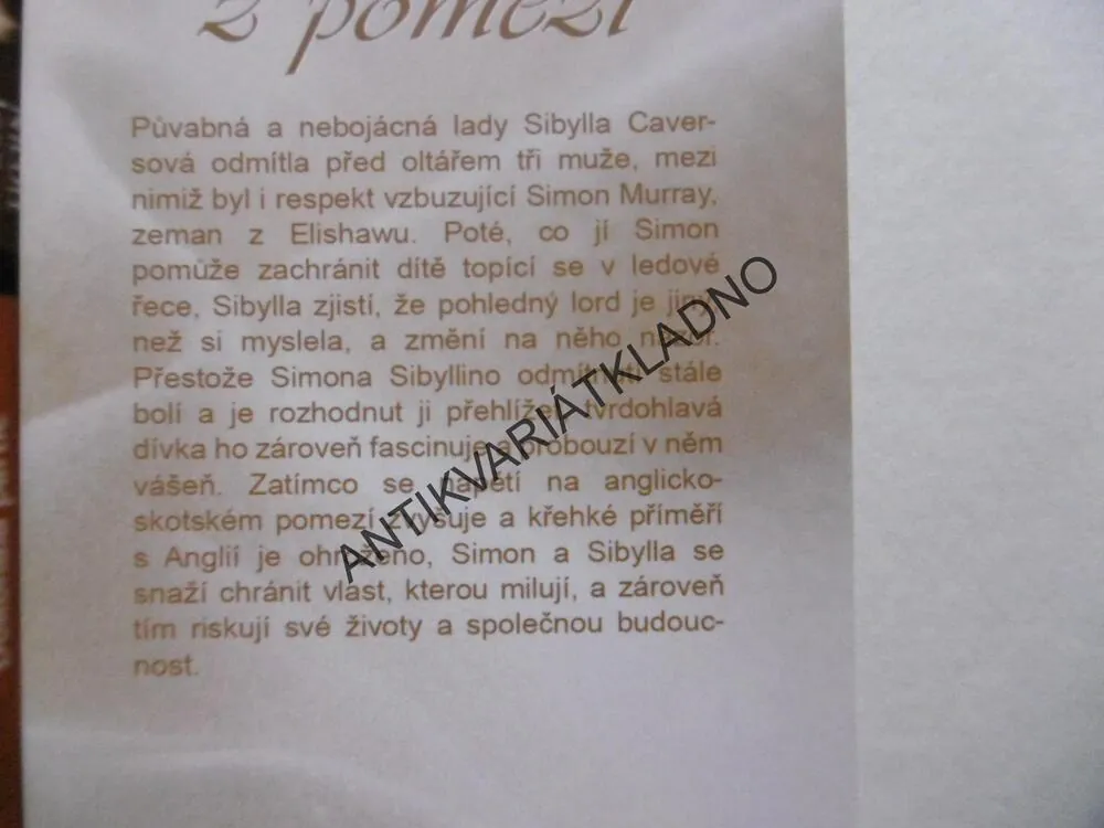 ŠLECHTIČNA Z POMEZÍ, AMANDA SCOTT, **an