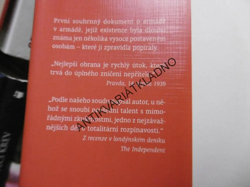 ÚTVARY SPECNAZ,DŮVĚRNÁ ZPRÁVA O ELITNÍCH JEDNOTKÁCH, VIKTOR SUVOROV, **an