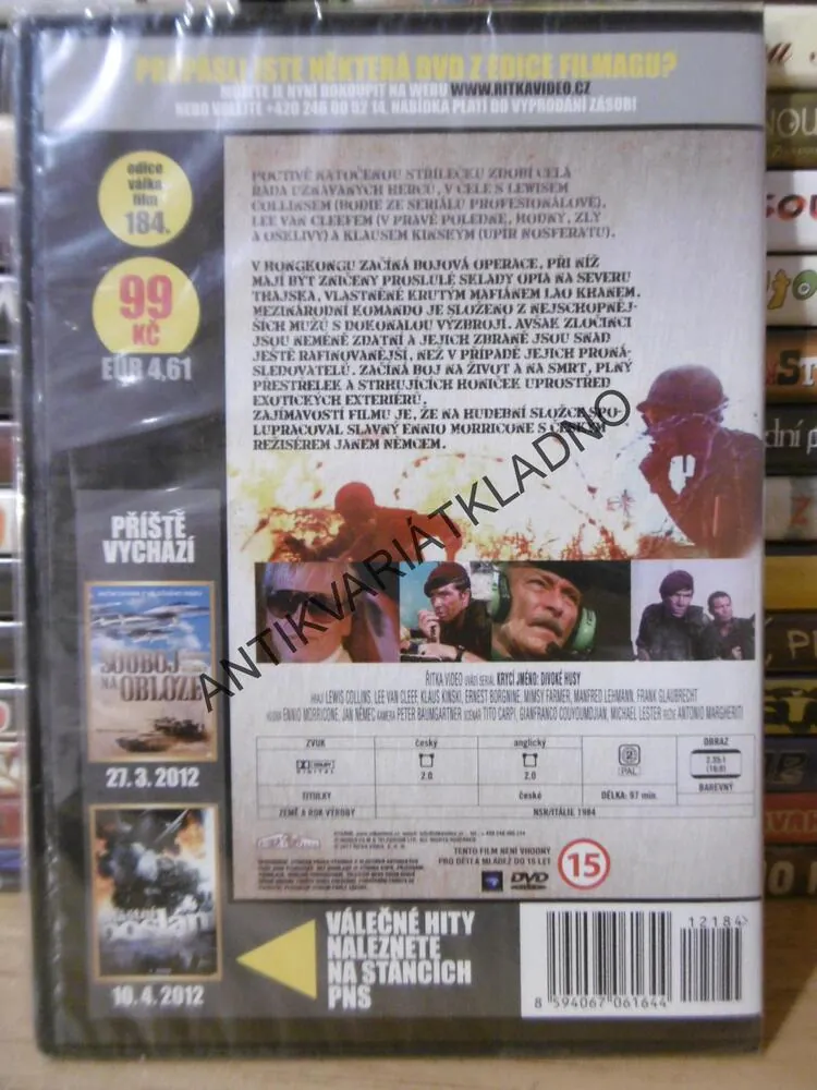 KRYCÍ JMÉNO: DIVOKÉ HUSY, DVD FILM