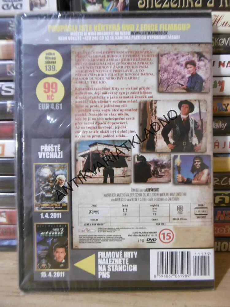 KUMPÁNI SMRTI, DVD FILM