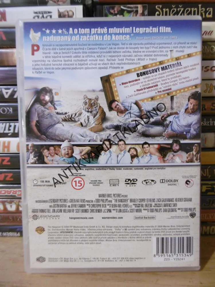 PAŘBA VE VEGAS, DVD FILM 