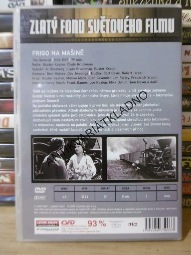 FRIGO NA MAŠINĚ, DVD FILM 