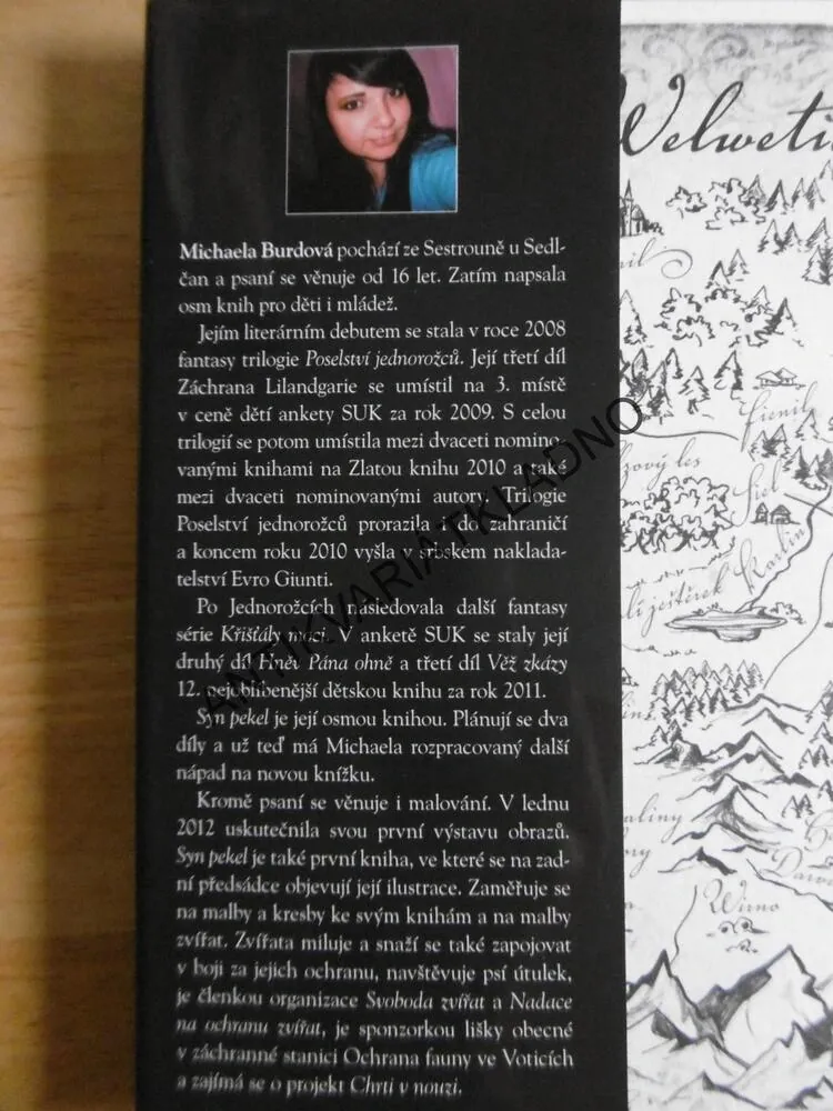 SYN PEKEL, VLČÍ KREV, MICHAELA BURDOVÁ, **an