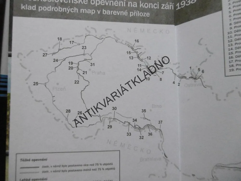 PUTOVÁNÍ PO ČESKOSLOVENSKÉM OPEVNĚNÍ 1935-1989, DUBÁNEK, FIC, LAKOSIL, **an
