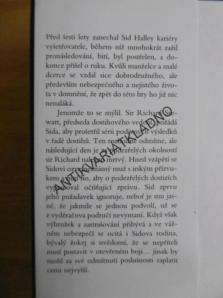 ODMÍTNUTÍ POSLUŠNOSTI, DICK FRANCIS, **an