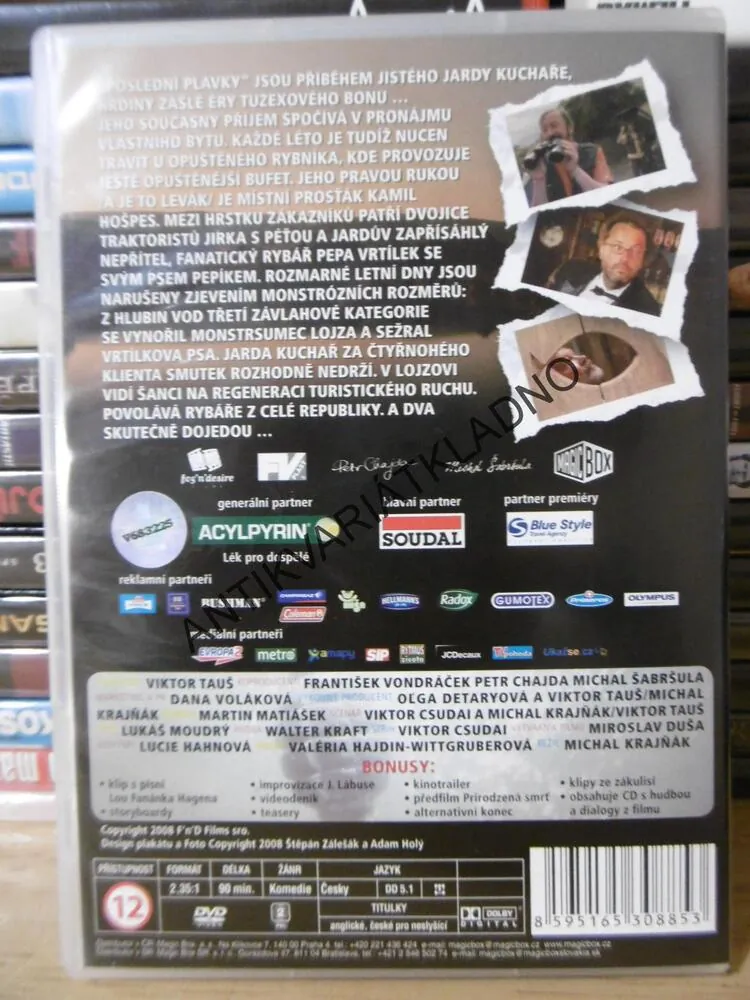 POSLEDNÍ PLAVKY, DVD FILM