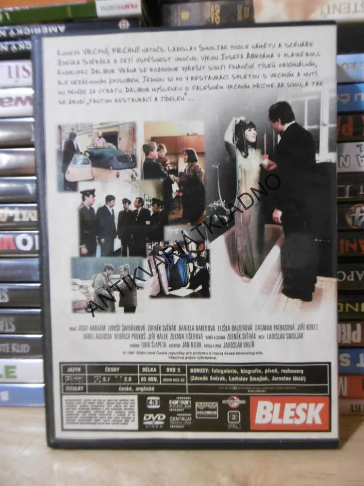 VRCHNÍ PRCHNI!, DVD FILM