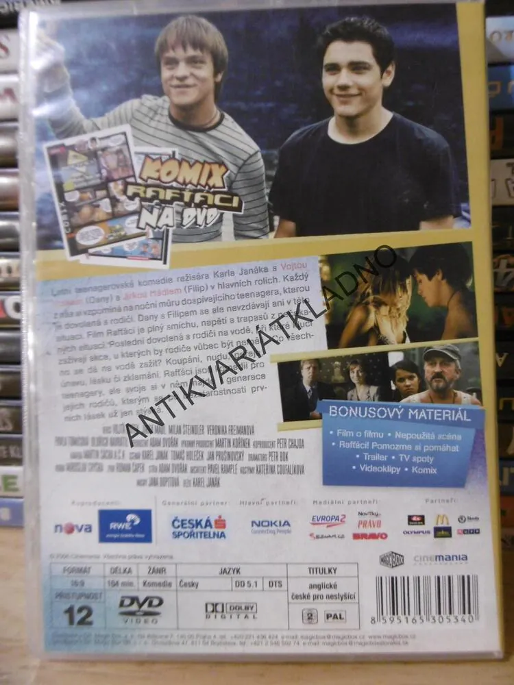 RAFŤÁCI, DVD FILM