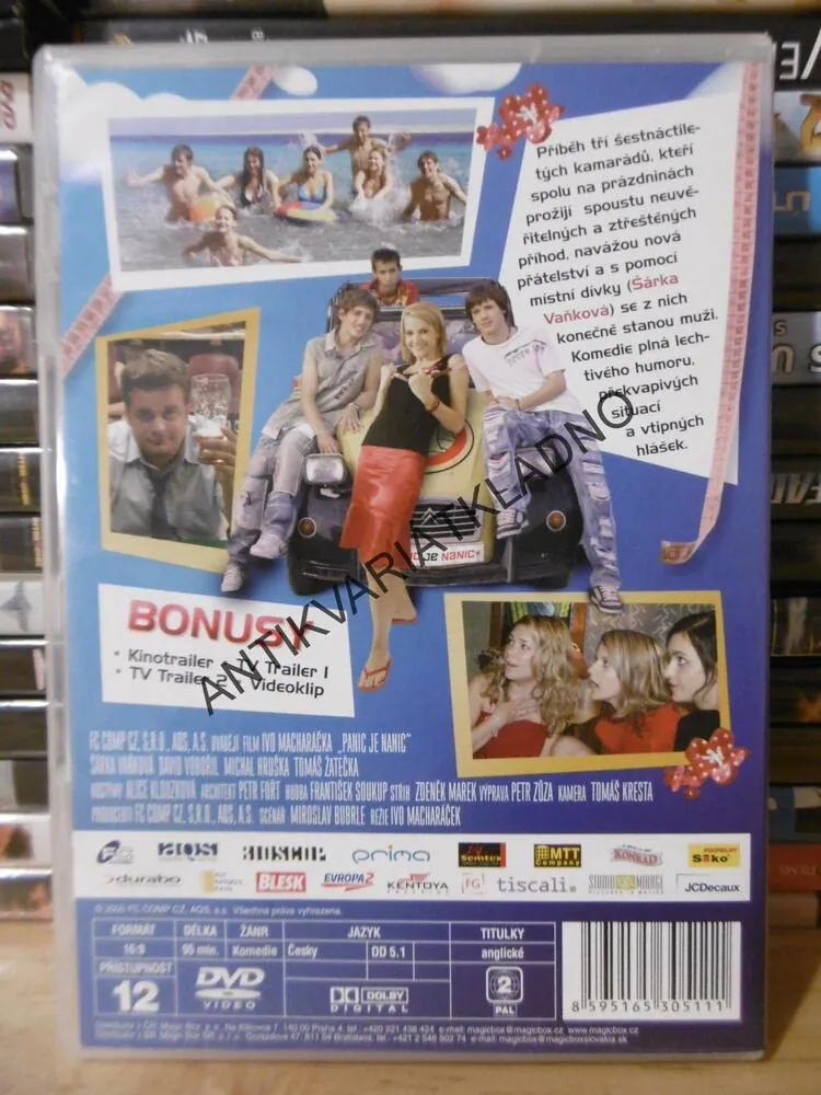 PANIC JE NANIC, DVD FILM