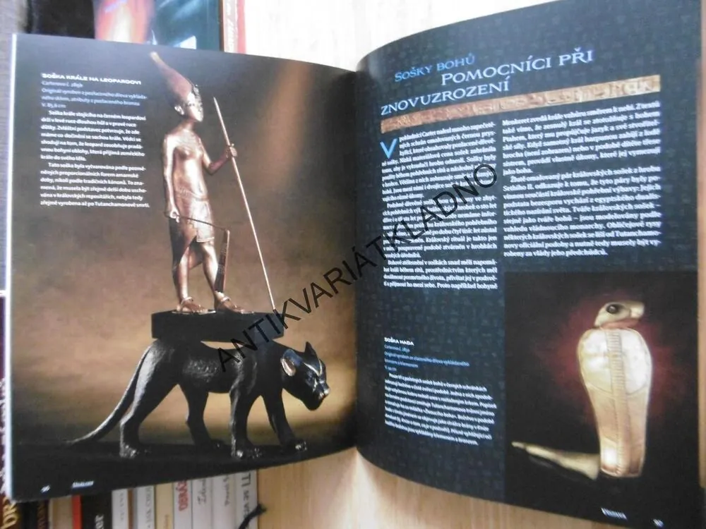 TUTANCHAMON, JEHO HROB A POKLADY, KATALOG VÝSTAVY, 2008, **an