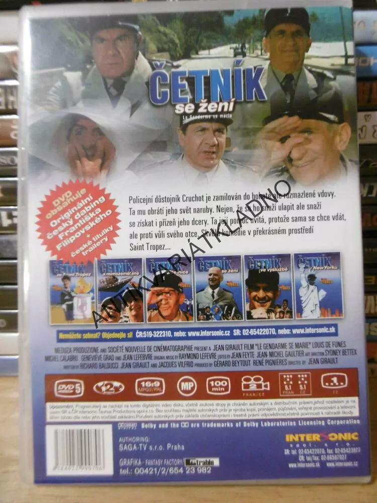 ČETNÍK SE ŽENÍ, DVD FILM 