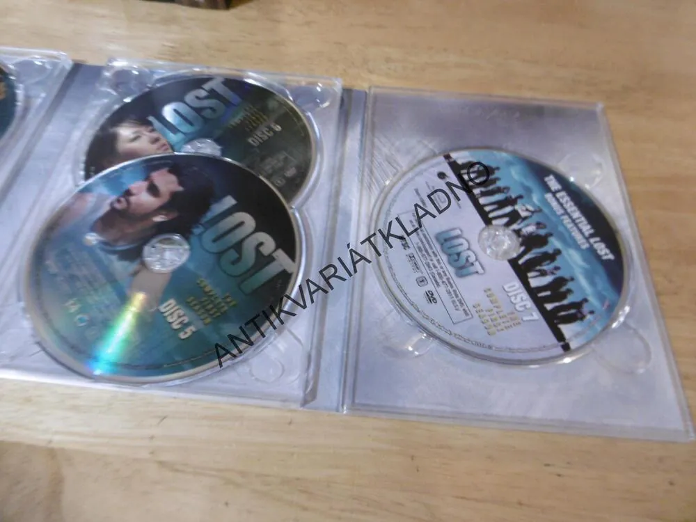 LOST 1., DÍLY 1-7, ZTRACENI, POUZE ANGLIČTINA, DVD FILM