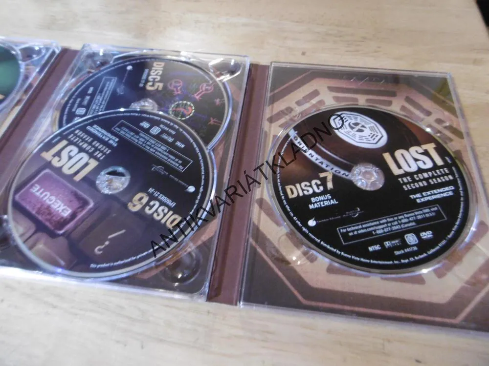 LOST 2., DÍLY 1-7, ZTRACENI, POUZE ANGLIČTINA, DVD FILM