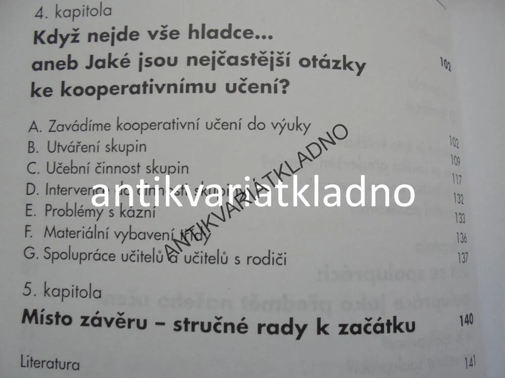 UČÍME SE SPOLUPRÁCI SPOLUPRACÍ, PEDAGOGIKA