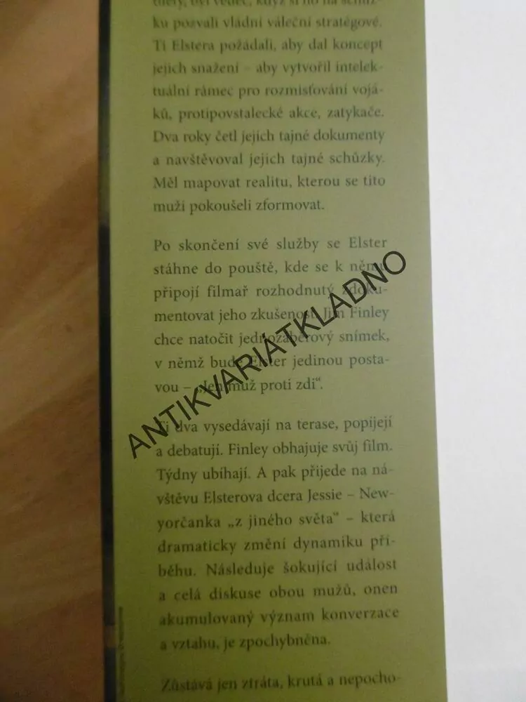 BOD OMEGA, DON DELILLO, **an