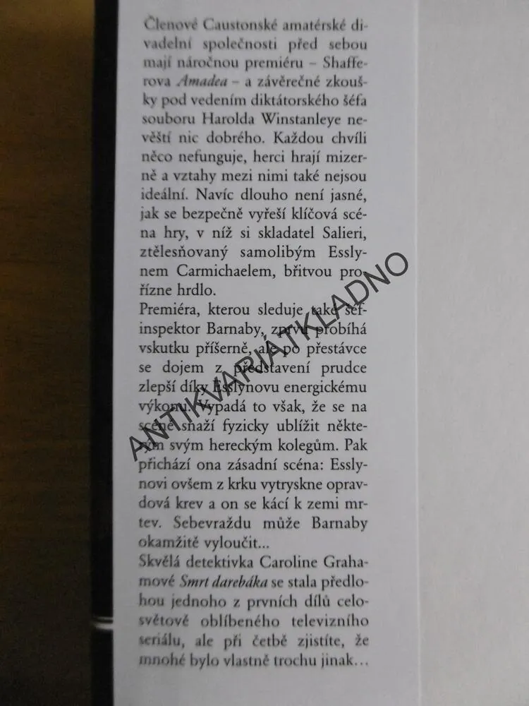 MIDSOMERSKÉ VRAŽDY,SMRT DAREBÁKA, GRAHAMOVÁ, MIDSOMER, **an