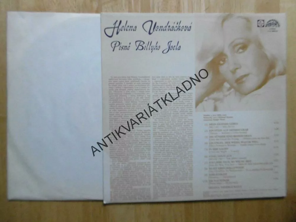 GRAMODESKA - HELENA VONDRÁČKOVÁ, PÍSNĚ BILLYHO JOELA
