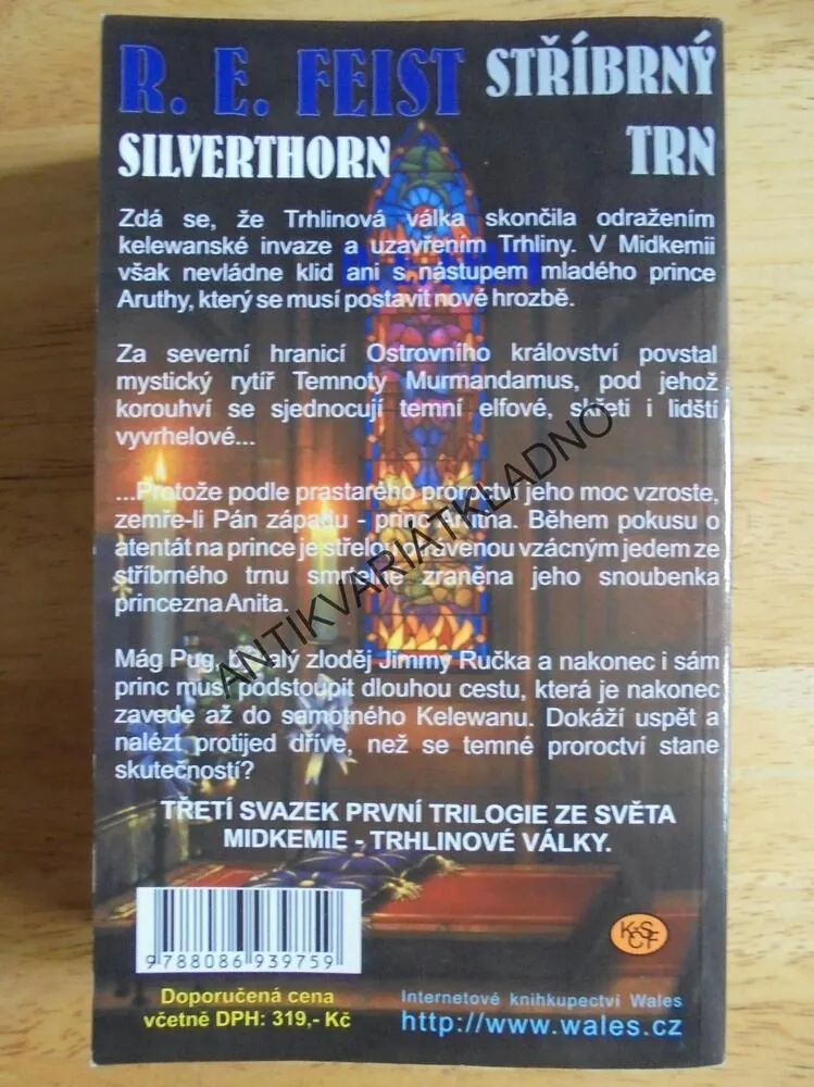 MÁG STŘÍBRNÝ TRN, SÁGA TRHLINOVÉ VÁLKY, R.E. FEIST