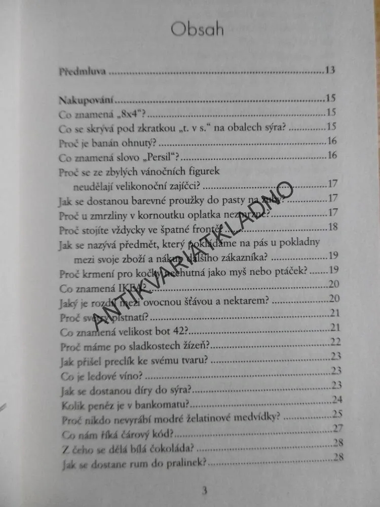 PROČ PRAČKA ŽERE PONOŽKY A JINÉ ZÁHADY KAŽDODENNÍHO ŽIVOTA, **an