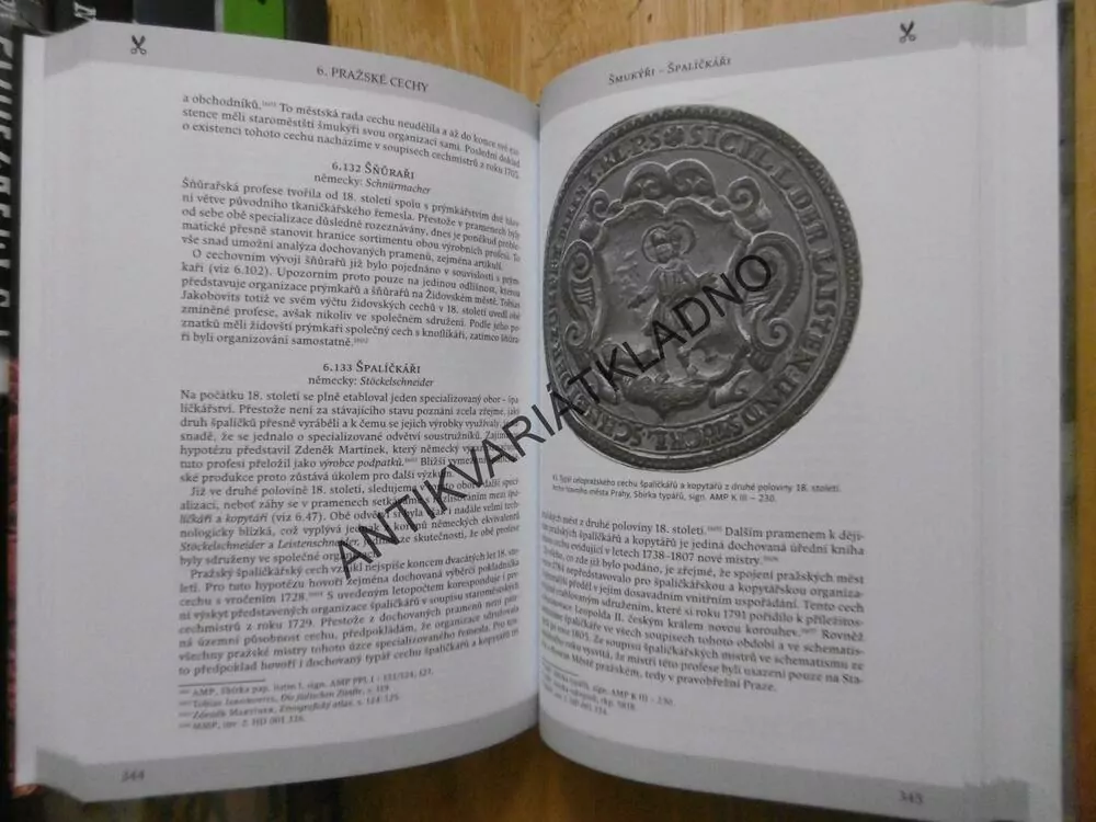 CECHY V PRAŽSKÝCH MĚSTECH OD PRVNÍCH ZPRÁV VE 13 ST. AŽ DO 1860, JIŘÍ SMRŽ, P-A