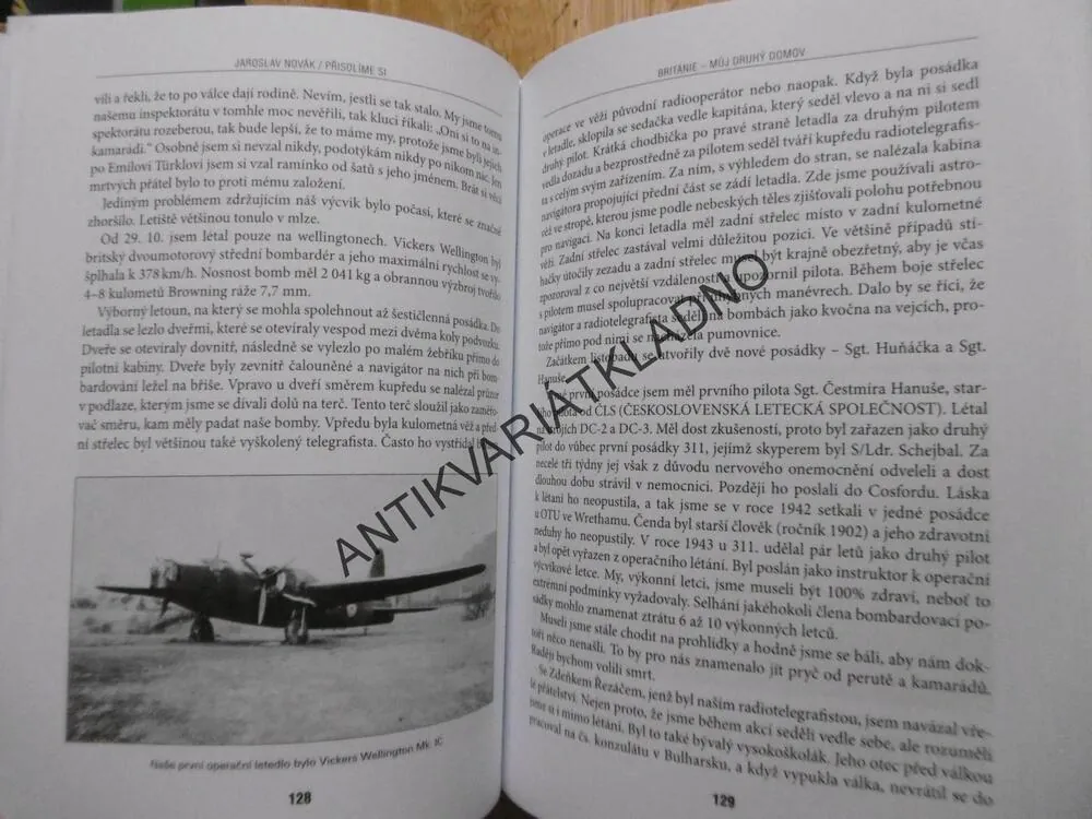 PŘISOLÍME SI, JAROSLAV NOVÁK, JAN VOTAVA, VZPOMÍNKY VÁLEČNÉHO LETCE, **an
