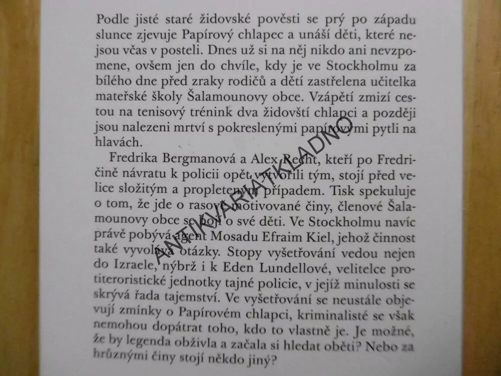 DAVIDOVY HVĚZDY, KRISTINA OHLSSONOVÁ, **an
