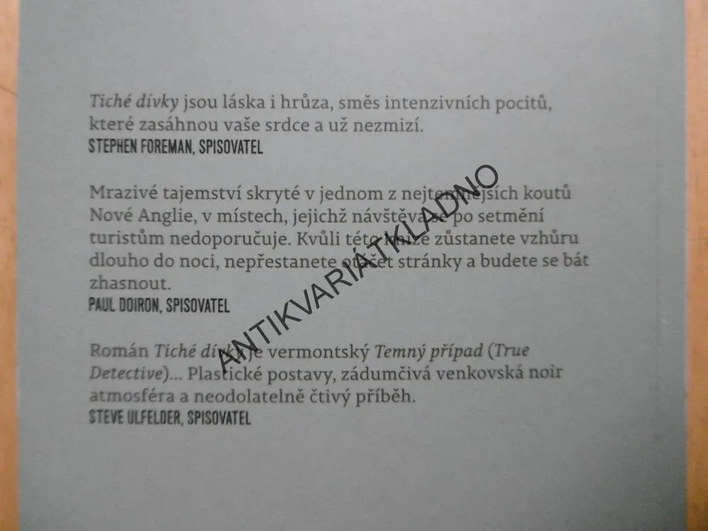 TICHÉ DÍVKY, ERIC RICKSTAD, **an