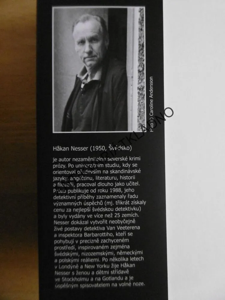 PŘÍPAD EWY MORENOVÉ, HAKAN NESSER