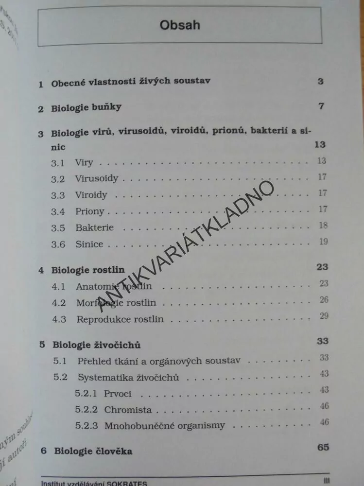 CHCETE SE DOSTAT NA LÉKAŘSKOU FAKULTU? BIOLOGIE