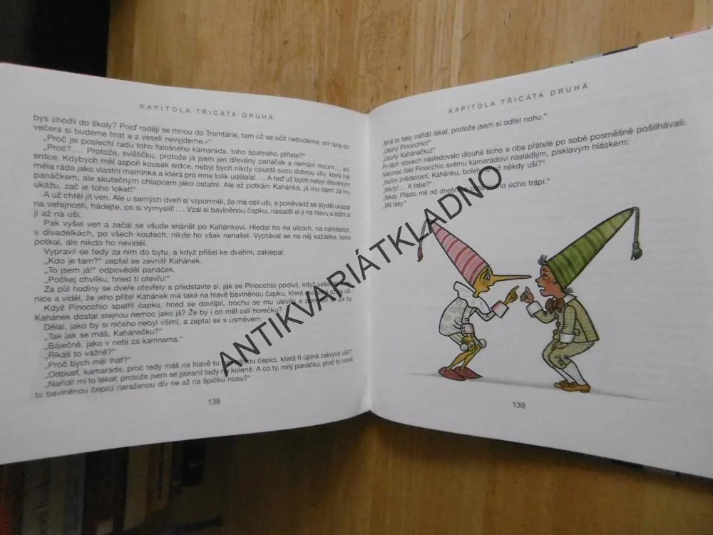 PINOCCHIOVA DOBRODRUŽSTVÍ, CARLO COLLODI, ZMATLÍKOVÁ, 1995, **an