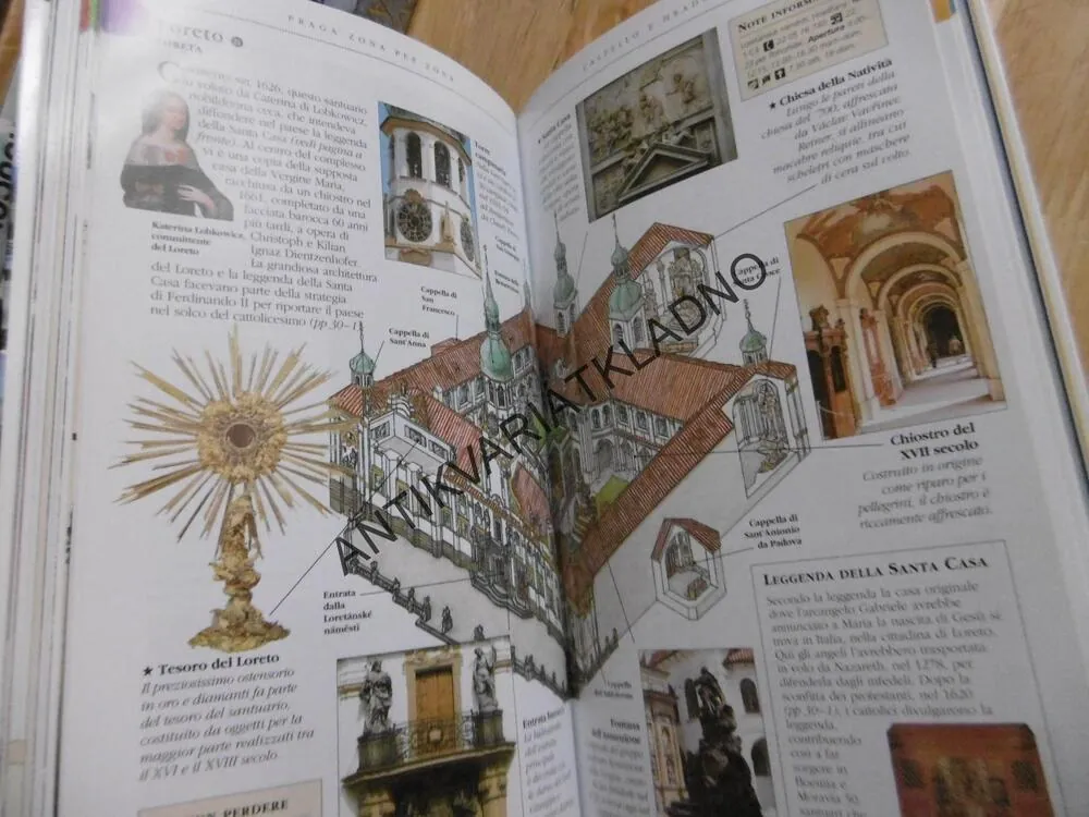 PRAGA, PRAHA, ITALSKY, PRŮVODCE, **an