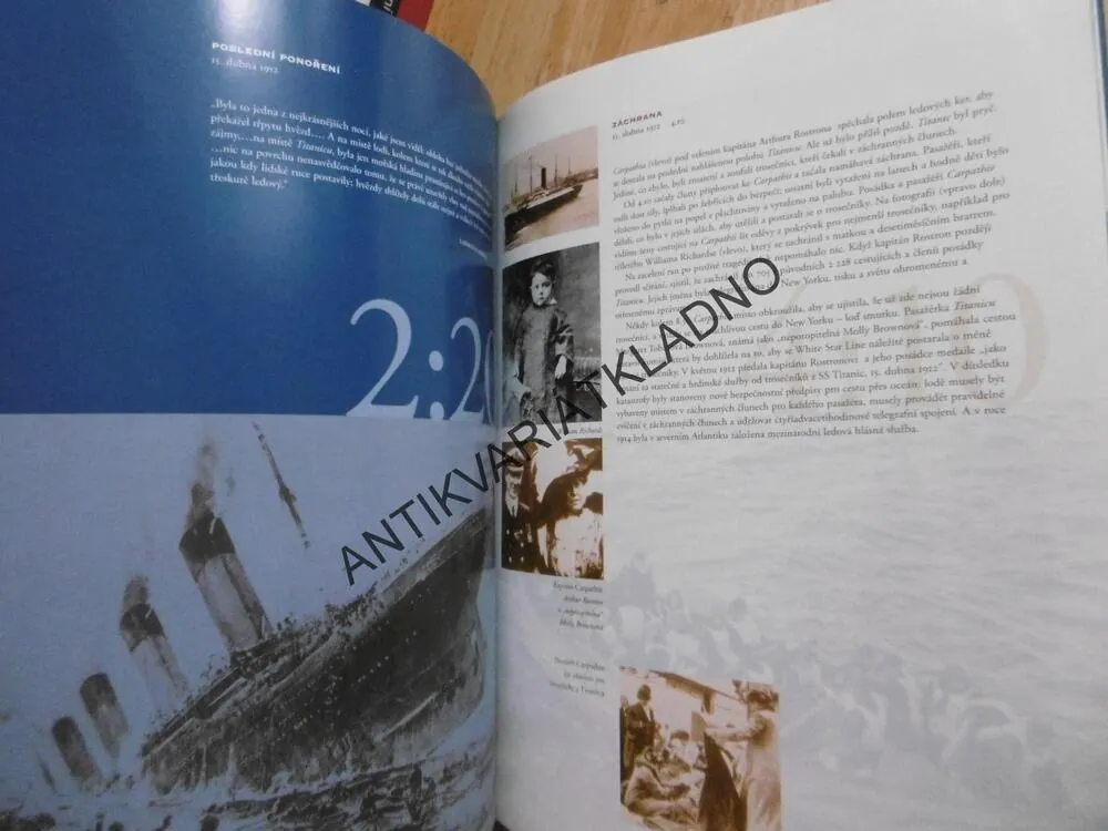 TITANIC, VÝSTAVA ARTEFAKTŮ,