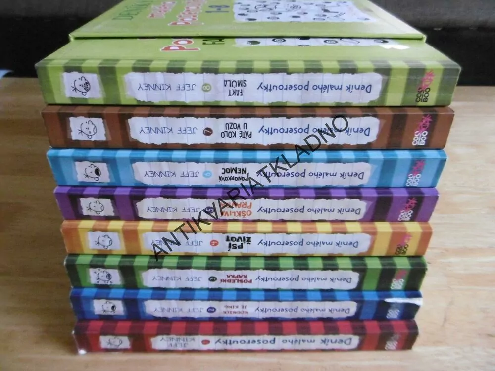 DENÍK MALÉHO POSEROUTKY, 1-8., JEFF KINNEY