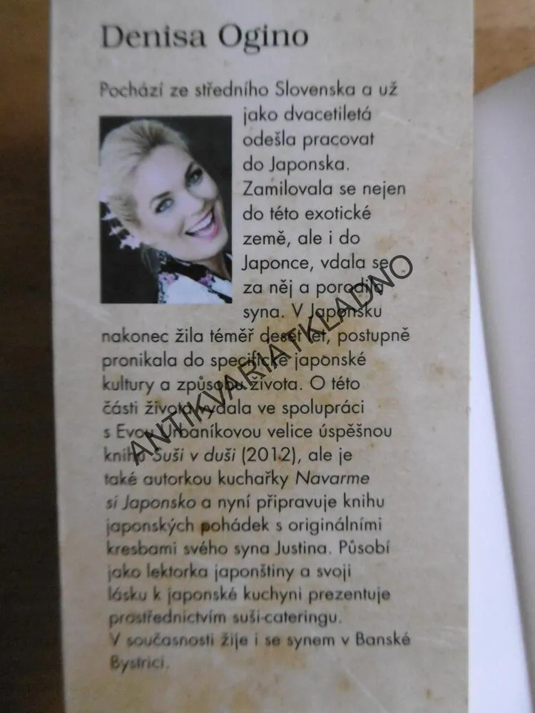 S DUŠÍ JAPONKY, DENISA OGINO, KOPCSÁNYI, **an