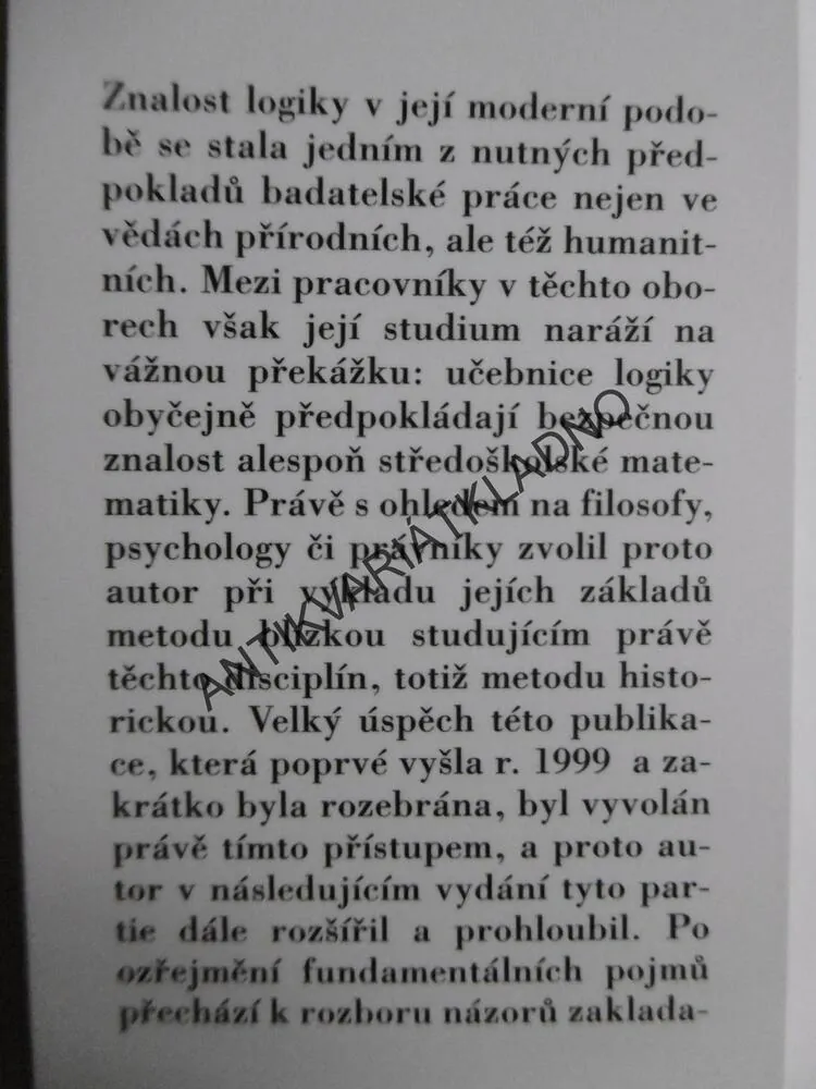 LOGIKA PRO STUDENTY HUMANITNÍCH OBORŮ, PROKOP SOUSEDÍK, 
