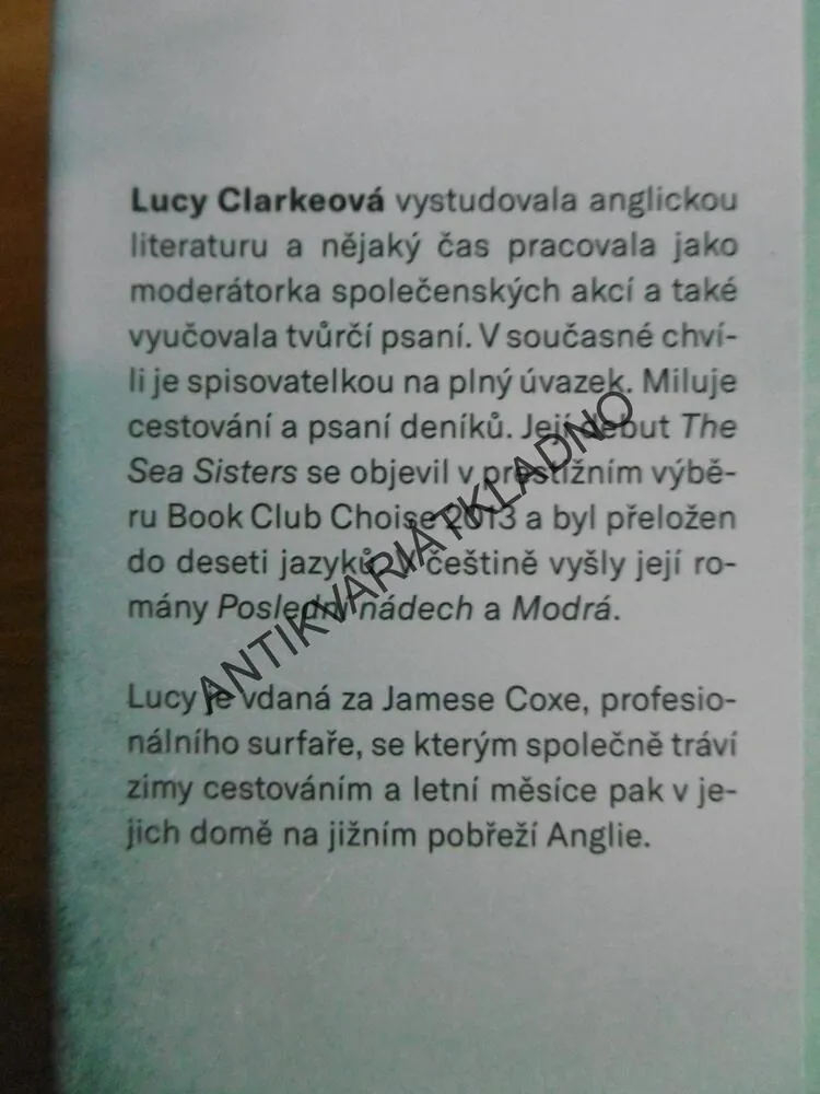 STÍNY NAD ZÁLIVEM, LUCY CLARKEOVÁ, PSYCHOTHRILLER, 