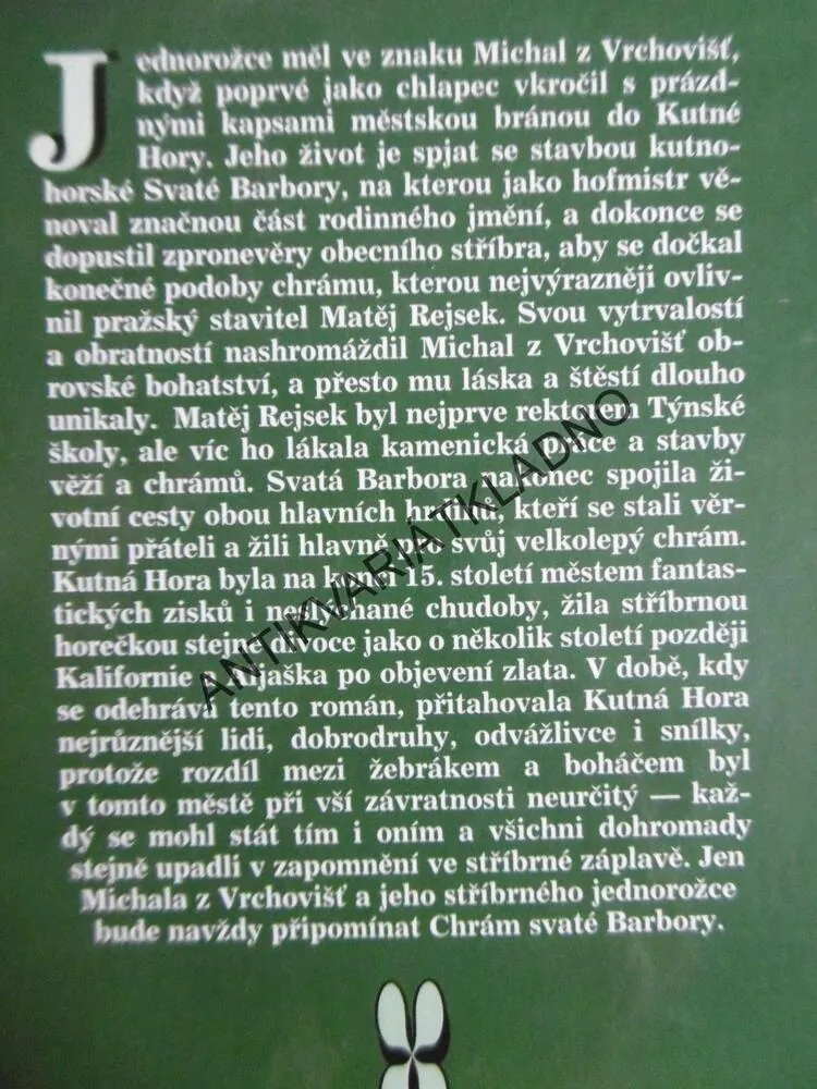 STŘÍBRNÝ JEDNOROŽEC, LUDMILA VAŇKOVÁ