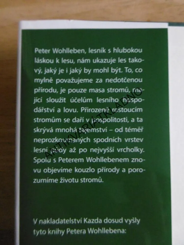 MOUDROST LESA, PETER WOHLLEBEN, **an
