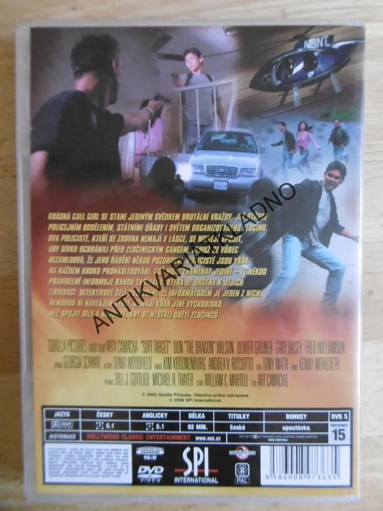 SNADNÝ TERČ, DVD FILM 