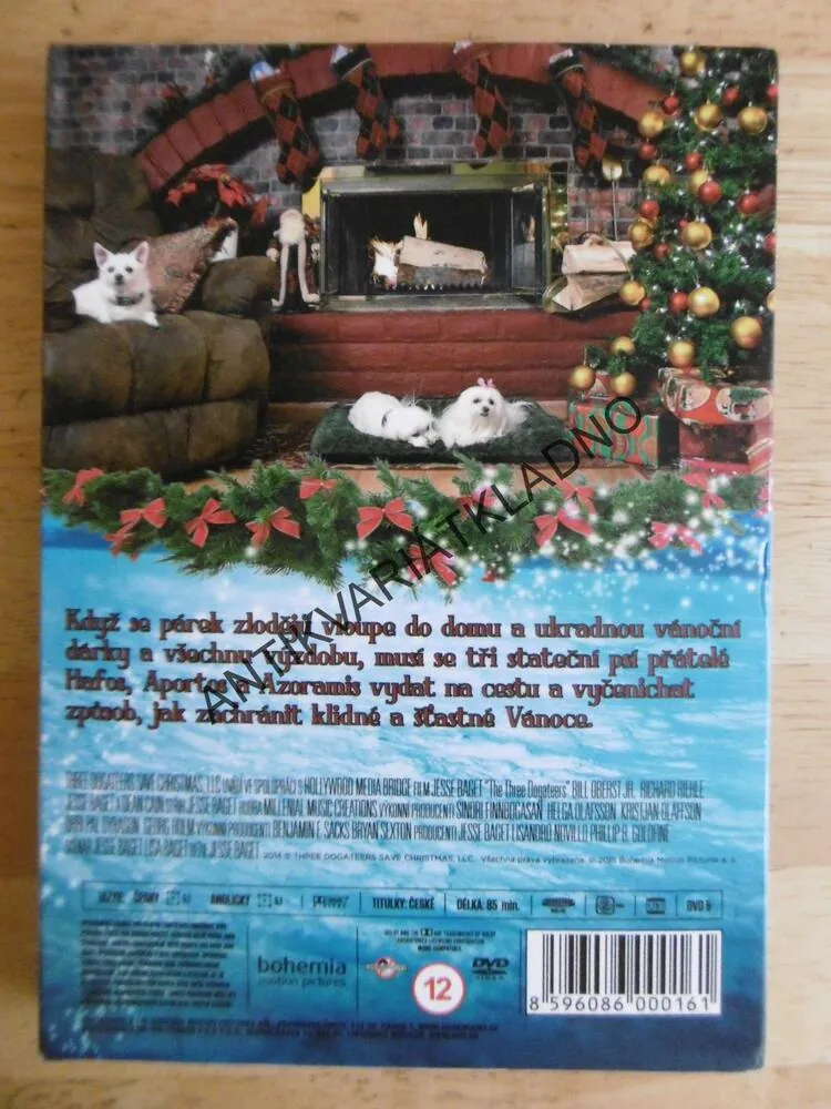 TŘI MUŠKETÝŘI, ZACHRAŇUJÍ VÁNOCE, DVD FILM