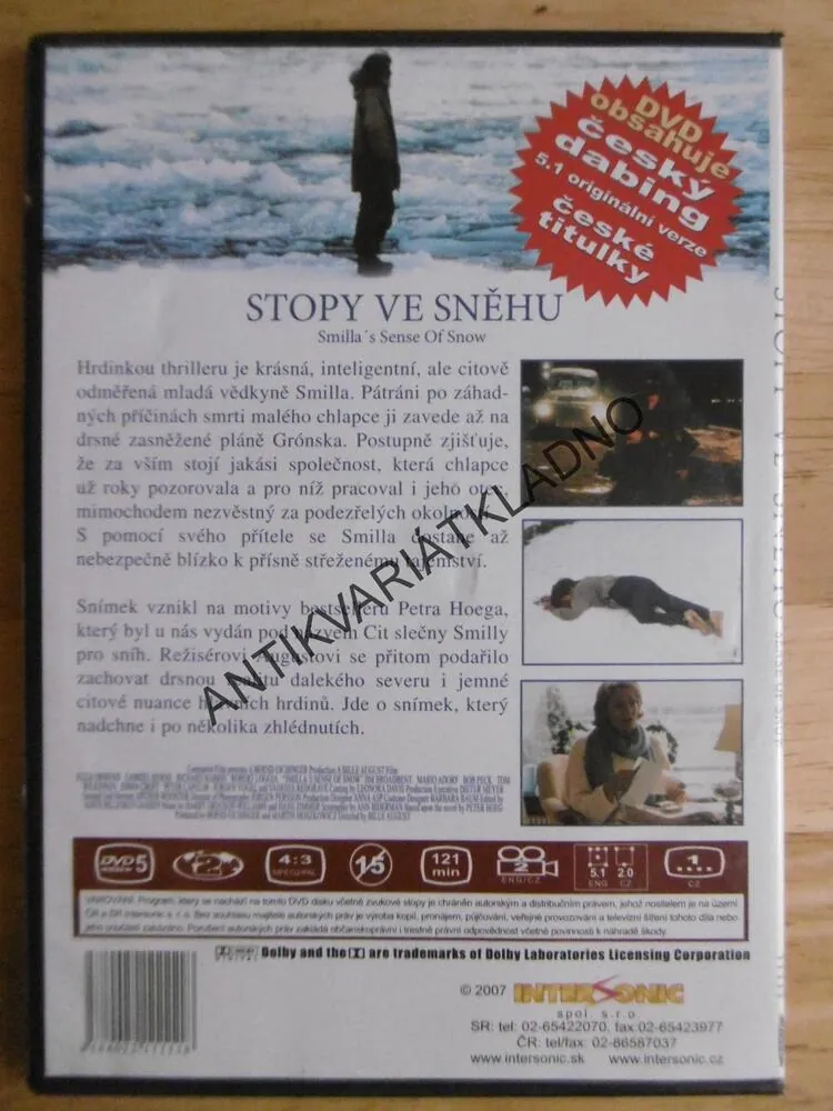 STOPY VE SNĚHU, DVD FILM 