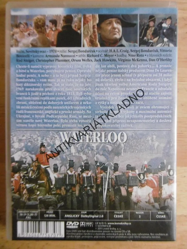 WATERLOO, DVD FILM 