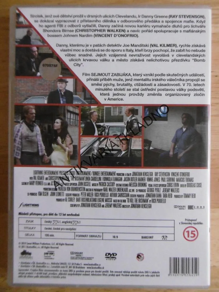 SEJMOUT ZABIJÁKA, DVD FILM 