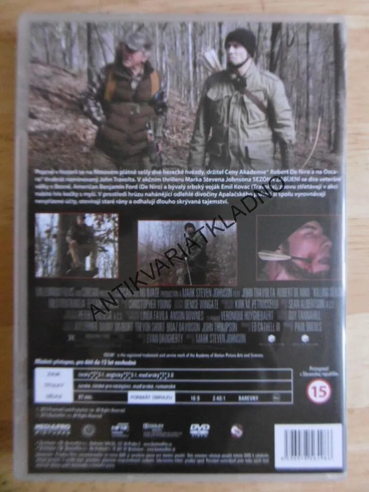SEZÓNA ZABÍJENÍ, DVD FILM 