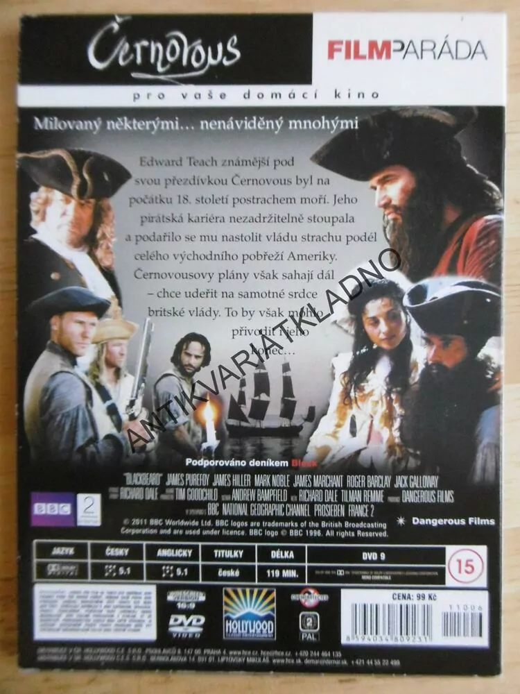 ČERNOVOUS, DVD FILM